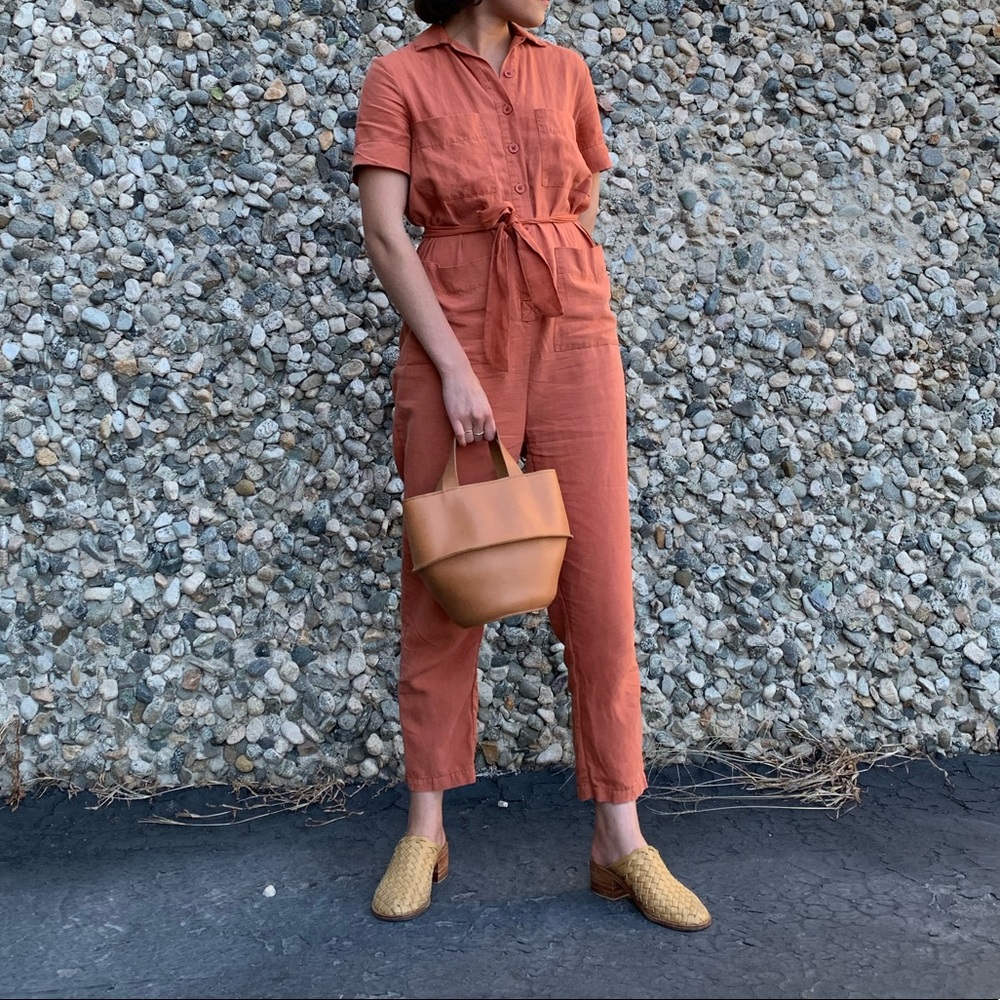 Tradlands Finn Jumpsuit in Poppy